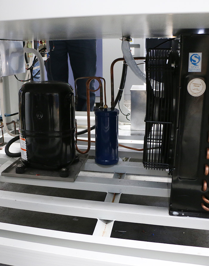 可程式恒溫恒濕箱制冷系統(tǒng)法國泰康壓縮機圖片